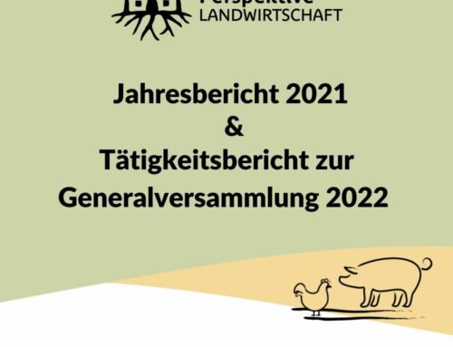 Jahresbericht 2021 & Tätigkeitsbericht zur Generalversammlung 2022